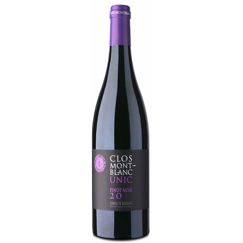 Clos Montblanc Unic Pinot Noir 75cl - Spanish Red Wine - Award-Winning